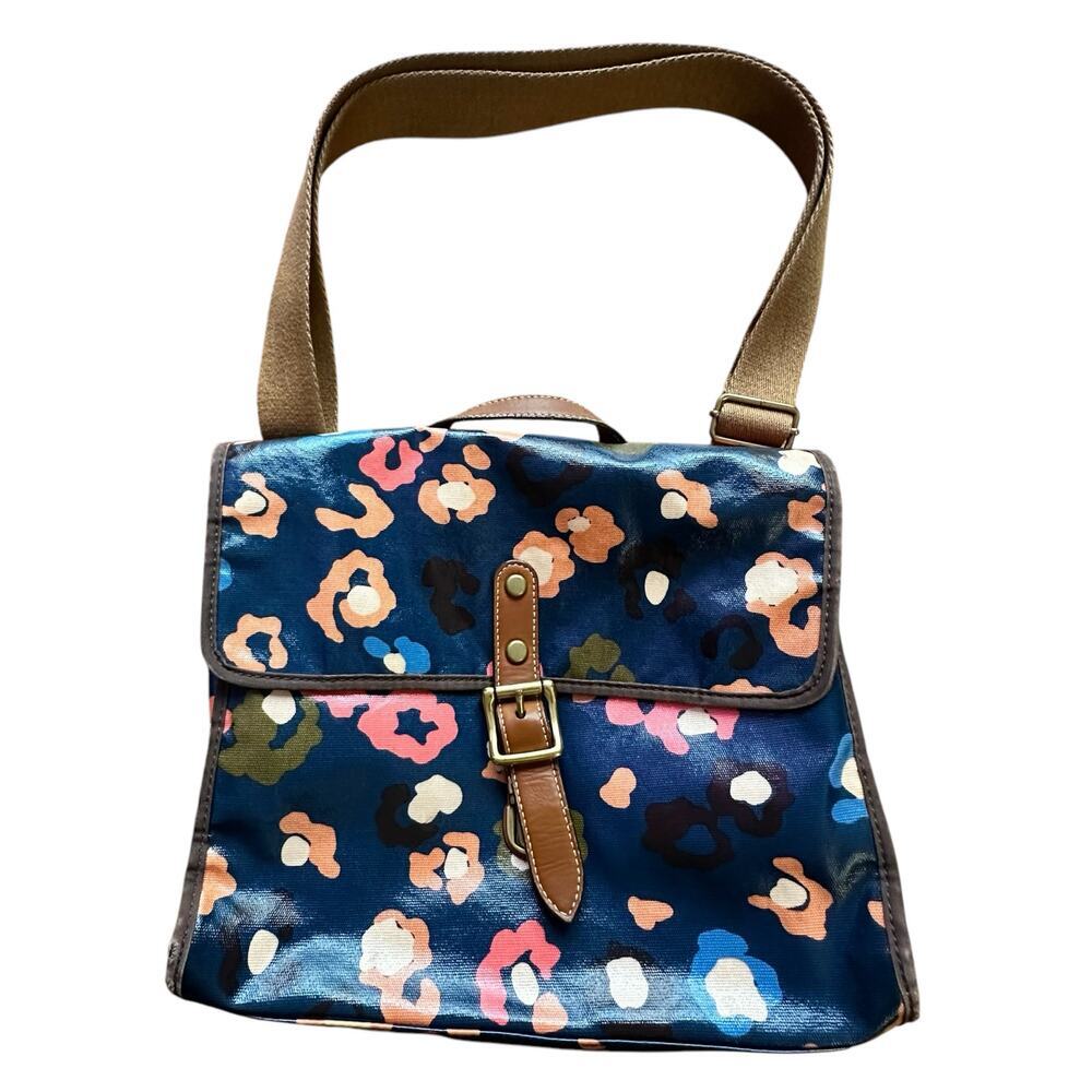 FOSSIL x Messenger Bag Laptop Travel Commuter CrossBody Purse - Picture 1 of 11